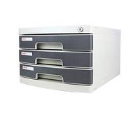 - Classeur de bureau en plastique à 6 couches - Boîte de rangement de bureau - Finition d'archivage de fichiers avec serrure - Boîte de rangement pour petits fichiers, fournitures de bureau pour la