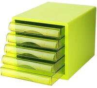 Classeur de bureau, information, dossier Transparent de type tiroir à 5 couches, boîte de rangement en plastique, classement A4(B1)