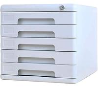 Classeur de bureau verrouillable multicouche - Gestionnaire de fichiers de bureau, tiroir de bureau pour le stockage de données, nizer de table élégant, armoire sécurisée pour documents