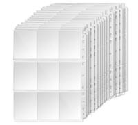 Classeur de cartes 60 pages 1080 Pochettes pour Cartes Pokemon,Transparent Trading Card Sleeves Jeu de Rangement Collection pour Pokemon, Basketball/Football Porte Carte