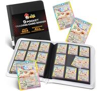 Classeur de cartes à collectionner pour cartes, classeur à 9 poches, classeur de cartes de sport, classeur de cartes Yu-Gi-Oh, classeur MTG, classeur TCG, porte-cartes pour cartes à collectionner