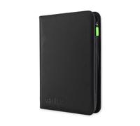 Vault X Classeur à Cartes de Collection 9 Poches avec Fermeture Éclair, 360 Cartes, Matériau d’Album Premium Exo-Tec, 20 Pages à Chargement Latéral, Classeur pour Jeux de Cartes, Sports, TCG (Noir)