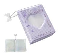 Classeur De Cartes Photo, 3 Pouces Binder Porte-cartes Photo Mignon, Album Photo Avec 40 Pochettes, Livre De Collection Pour Carte Bancaire, Photo, Petite Carte