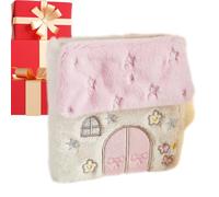 Classeur de cartes photo - Album de rangement en peluche avec 20 pages intérieures | Livre de collection d'autocollants - pour rangement d'autocollants d'images de 7,6 cm, affichage de souvenirs