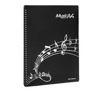 Classeur de certificats Organisateurs élégants Classeur de musique professionnel Convient pour une gestion pratique Classeur de musique