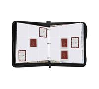 Classeur de Collection de Cartes, Album de Rangement en polyuréthane à 9 Poches, Grande capacité, classeur de Collection Robuste pour, garçons, Filles, Hommes, Sports, Cartes Photo, Voyages