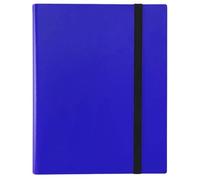 Classeur de couleur pour Cartes TCG avec Pochettes - Album de Rangement pour 360 Cartes Pokémon, A4 - Protection Premium pour Cartes de Collection TCG, Magic, Lorcana, 29 x 2,5 x 30,7 cm (bleu)