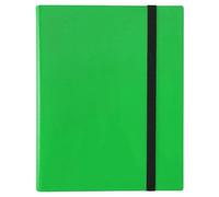 Classeur de couleur pour Cartes TCG avec Pochettes - Album de Rangement pour 360 Cartes Pokémon, A4 - Protection Premium pour Cartes de Collection TCG, Magic, Lorcana, 29 x 2,5 x 30,7 cm (vert)