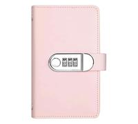 Classeur de défi 100 enveloppes avec serrure, livre de défi d'économie d'argent avec enveloppes de trésorerie, planificateur d'épargne budgétaire pour atteindre vos objectifs d'épargne (rose)