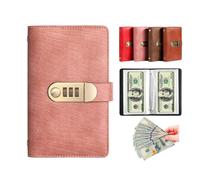 Classeur de défi avec mot de passe, enveloppes pour budget, planificateur budgétaire, planificateur budgétaire, de 30 jours à 52 semaines, pour économiser 500 $, 5 050 $ et 10 000 $