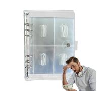Classeur De Défi De 100 Enveloppes, Lot De 100 Enveloppes Challenge Binder, Enveloppe D'argent Pour L'argent Liquide, Kit Défi Économies Enveloppe Transparentes A5