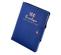 Classeur de défi d'économie de budget de 100 jours avec enveloppe pour objectifs financiers organisés, conteneur de dépenses convivial pour les voyages