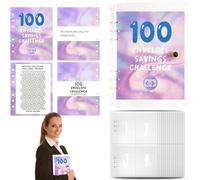 Classeur de défis à 100 économies, 100 challenges pour économiser de l'argent