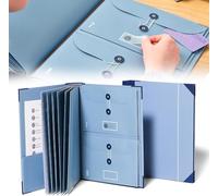 Classeur de documents importants, classeur de rangement pour organe, dans le cas où il manque un classeur (bleu)