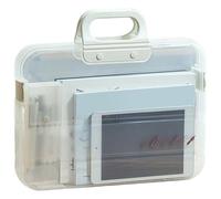 Classeur de documents - Rangement anti-poussière | Organisateur de stockage de documents de dossiers | Pour livre en papier, cahier, maison, salle de classe, bureau, université, chambre