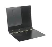 Classeur de dossiers partitions en PP et métal | Bague 2/3/4 tailles multiples, noir et bleu : musique et bureau(2-ring Binder Black)