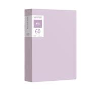 Classeur de fichiers - 60 pochettes de protection multicouches | Porte-documents multicouche en polypropylène durable avec 60 pochettes transparentes pour garder les certificats et les
