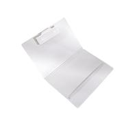 Classeur de fichiers dans le presse-papiers, blanc | Tableau d'écriture, porte-documents standard, clip supérieur, sangle arrière, organisateur de réunion d'étude