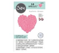 Classeur De Gaufrage 3d Coeur Floral Par Kath Breen