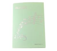 Classeur De Musique A4, 4 Pages, Plastique Extensible Pour Dessin, Modification, Fichiers De Stockage