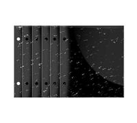 Classeur de musique - Support pour partitions de musique, organiseur de chorale | 6 pièces avec pochettes de rangement pour œuvres d'art, photo, choeur, trompette, système de dossiers A4 pour