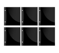 Classeur de partitions - 6 pièces A4 | Organiseur de livres de rangement pour trompette, choeur, œuvres d'art chorales