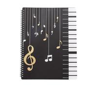 Classeur de partitions de musique étanche pour partitions de musique en papier pour piano - Sac de rangement facile à transporter - Sac de rangement pour concert et chorale