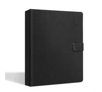 Classeur de partitions en cuir synthétique avec 60 pages pour une organisation efficace et une gestion facile de la musique (marron)