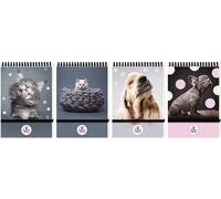 Classeur de poche A6/96K avec gomme The Sweet Pets