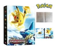 Classeur de rangement cartes Pokemon - Album Pokémon collection 24 pages - 432 cartes - GAVI STORE - Pochette protège-carte