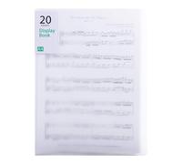 Classeur de rangement pour documents, pochettes de présentation pour œuvres d'art, reliure personnalisable et format portable, couverture pastel
