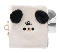 Classeur de scrapbooking - Couverture en peluche douce, support de cartes photo, rangement de pages souples, design compact et facile à transporter | Pour les fêtes, l'école, le quotidien à la maison