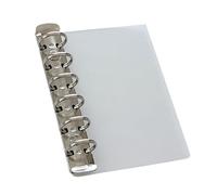 Classeur de séparation réglable en métal rechargeable pour journal, planificateur, scrapbooking, projet et organisation de documents, séparateur de page de séparation, fournitures d'artisanat sans