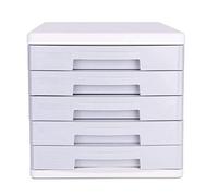 Classeur De Stockage De Bureau Multifonction-Classeurs De Bureau 5 Niveaux Armoire De Rangement Type De Tiroir A4 Fournitures D'Armoire De Données Boîte De Rangement En Plastique Armoire D'Archives