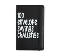 Classeur d'économie d'argent - Enveloppe Challenge Book | Suivi du revenu budgétaire | Organiseur de trésorerie pour le suivi des revenus | Gestion du budget domestique Low Buy Dringcy Fund