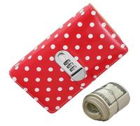 Classeur D'Épargne 100 Enveloppes Cash Planificateur Portable | Verrou Code 11,4x17,8cm Carnet Épargne Pour Atteindre Objectifs Financiers Gestion