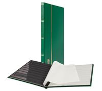 Classeur DIN A4, 16 pages noires, couverture non ouatinée, vert