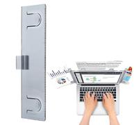 Classeur d'ordinateur portable - Support de document de moniteur pour documents, tableau de message, notes adhésives, message, dossiers d'ordinateur, porte-bloc lisse pour documents, 23,9 x 7 x 1,5 cm