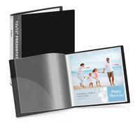 Classeur Dunwell 12x12 avec pochettes - Classeur avec protections transparentes 24 pochettes 48 pages 12x12 Livre de pr sentation Portfolio d'art