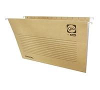 Classeur Elba Etiquette De Nom Viseur Transparent Marron Blanc Bicolore Din A4 Papier Carton 25 Unités