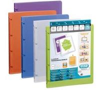 Classeur Elba personnalisable transparent A4 - dos 30 mm - couleur incolore G