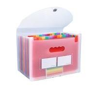 Classeur En Accordéon À 24 Compartiments, Classeur De Remplissage De Fichiers A4