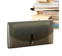 Classeur en accordéon avec plusieurs poches : support de fichier extensible, étui pour documents portable, couverture résistante aux déchirures, construction robuste | Organisateur de papier parfait