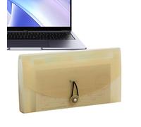 Classeur en accordéon avec plusieurs poches : support de fichier extensible, étui pour documents portable, couverture résistante aux déchirures, construction robuste | Organisateur de papier parfait