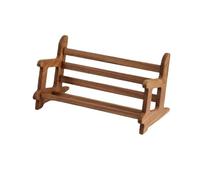 Classeur en bois avec banc et étagère pour bureau à domicile, bureau ou étude, couleur noyer noir, présentoir de bureau pour table à manger ou support d'imprimante de cuisine