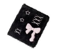 Classeur en Peluche | Carnet de Stockage A6 pour Photos et Autocollants avec Pages Intérieures - Carnet À Autocollants Portable | pour Reçus Billets Projets Créatifs Artistes Étudiants Loisirs DIY Mai