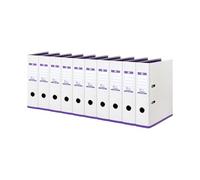 Classeur en plastique Elba - myColour - 100025923 Lot de 10 weiß/violett