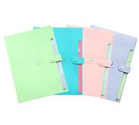 Classeur en plastique expansible poche A4 format lettre accordéon dossier organisateur de papier pour une utilisation professionnelle au bureau
