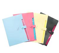 Classeur en plastique expansible poche A4 format lettre accordéon dossier organisateur de papier pour une utilisation professionnelle au bureau
