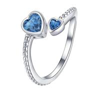 Classeur Étagères Bagues Douze pierres de naissance Anneau rotatif de décompression d'anxiété Anneau de décompression Cadeau d'anniversaire pour Bague en Douze pierres de naissance Liant (L, One Size)